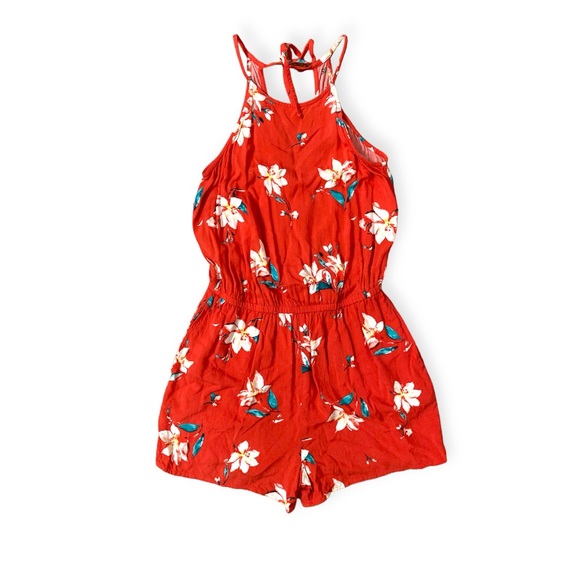 SO Pants - So | Women’s Floral High Neck Romper